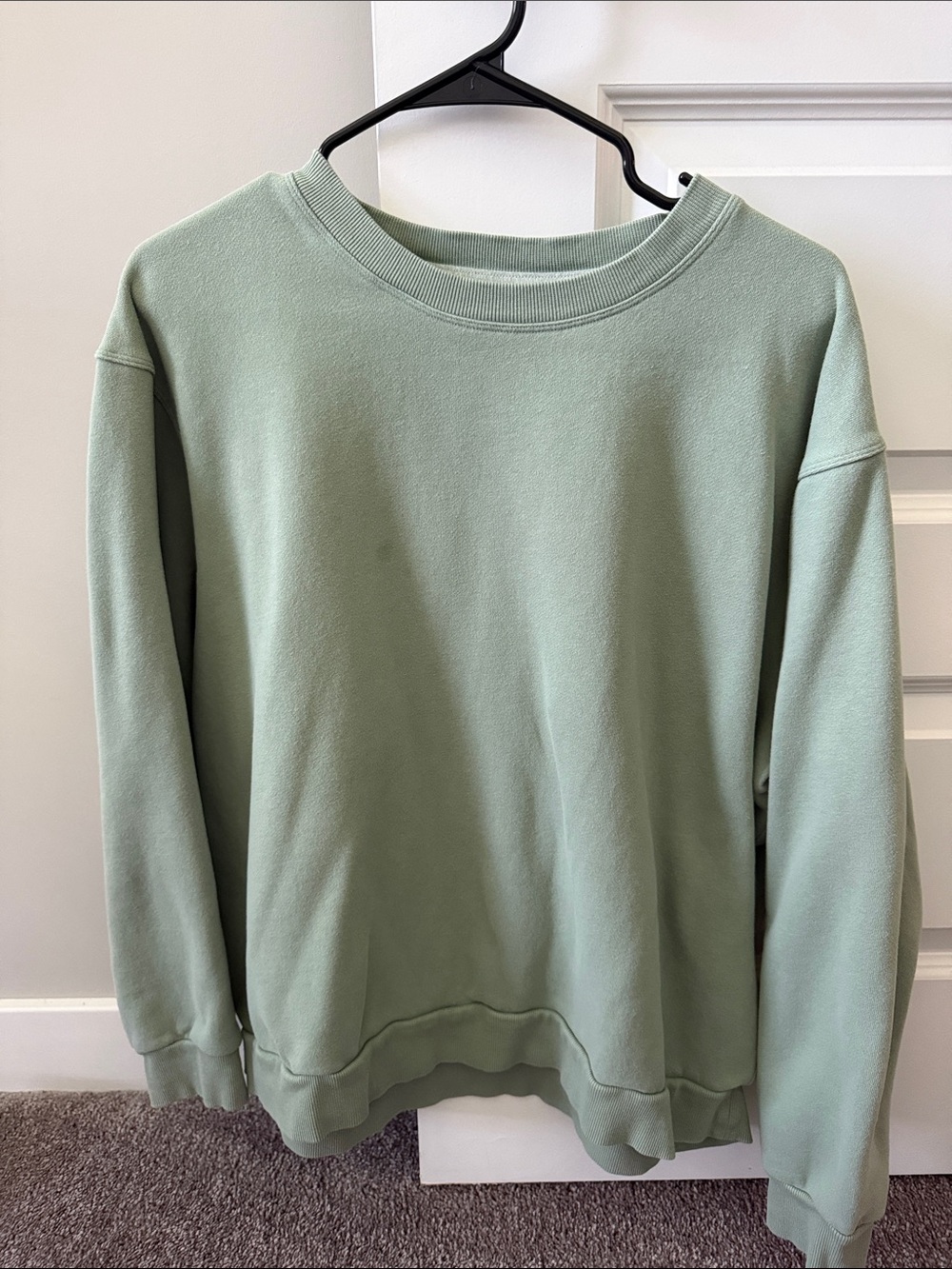 lululemon athletica Sage Green Crewneck Sweatshirt